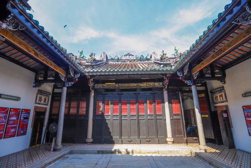 槟城韩江家庙,展示潮州华人的移民文化,现为乔治市重要旅游景点